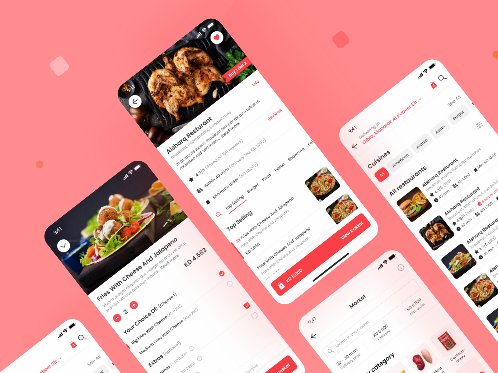 Delivery App Design by Fash Shaq on Dribbble