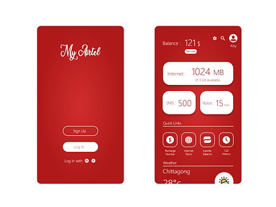 My Airtel Concept