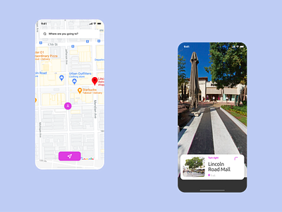 AR Map mobile app