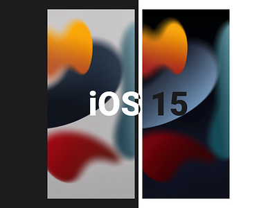 iOS 15 Wallpapers apple figma graphic design illustration wallpaper