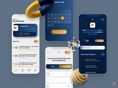 App Design - Growth, Development & Accountability android app app design ios ios app iphone mobile apps mobile design mobile ui ui design ux ui uxdesign