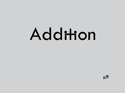 Addition