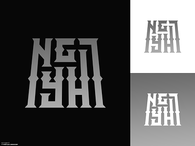 Nyght Typeface Design design illustration logo typeface