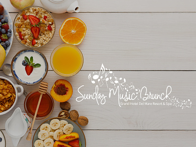 Sunday Music Brunch brand branding graphic design graphic designer logo logodesign