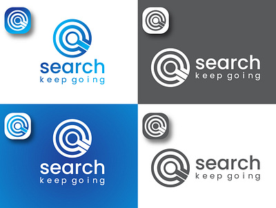 search logo logo minimalist search search logo