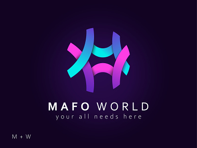 Mefo World 2021 design logo modern logo