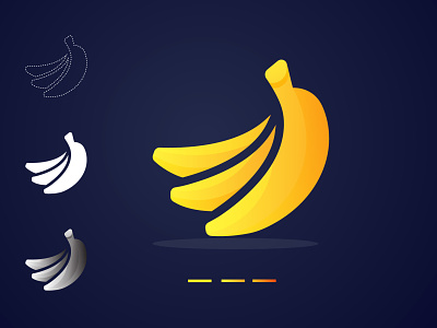BANANA 2021 banana best logo brand design branding colorful fruit graphicdesign icon illustration inspiration kit logodesign logotype modern logo trendy trendy design ui vector