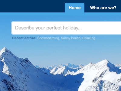 Holiday search holiday mountains search snowboard travel