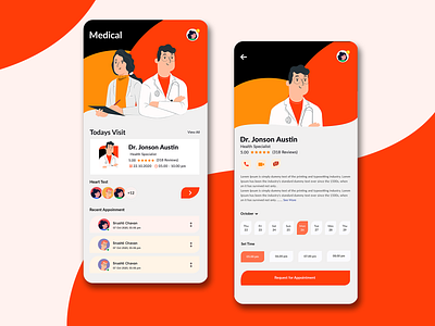 HealthCare App Design -ProdX