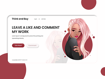 Homepage Design for Shopping