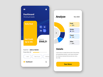 Fintech App Design