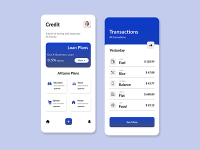 Manage your credit easily - FinTech App