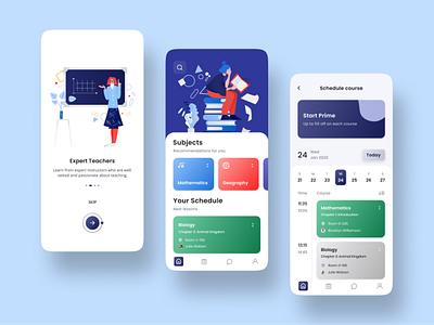 E-learning Mobile App Design