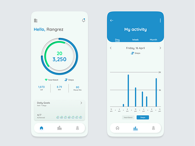 Fitness App Design