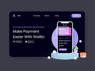 E-Wallet Mobile App Design