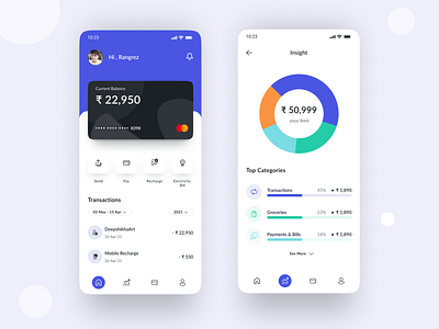 Mobile Payment App Design