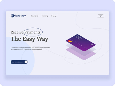 Fintech Landing Page Design app design illustration uiux webdesign website design