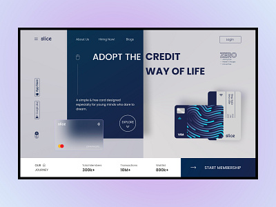 Bank Landing Page Design app design uidesign webdesign website design