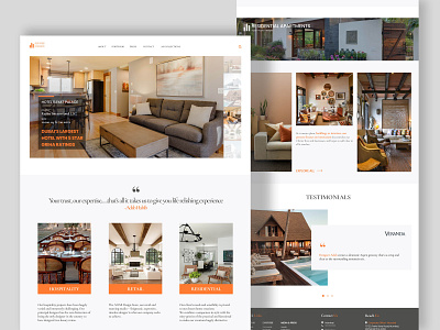 Furniture Website Design