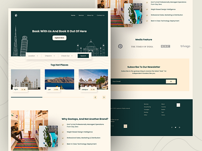 Travel Agency Website Design