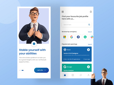 Job Portal App Design