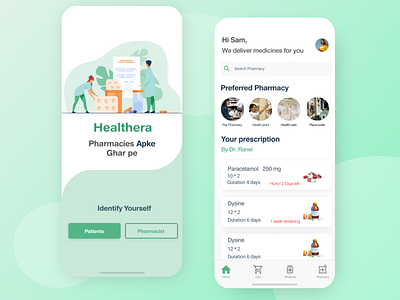 Healthcare App Design