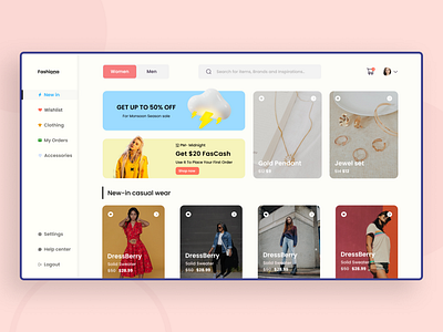 E-commerce Dashboard Design design illustration uidesign uiux webdesign website design