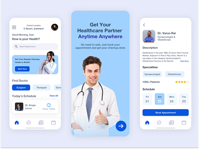 Healthcare App Design