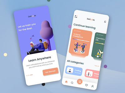 E-learning App Design