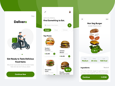 Food Delivery App Design by ProdX app design design food app food app design food delivery app design ui uidesign