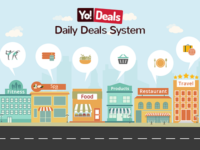 Yo!Deals - City Deals System Software city deals website daily deals groupon clone script