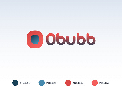Obubb - Product sales and support platform! Logo and Branding branding design gradiant icon logo multi color portfolio typography ui ux vector web website