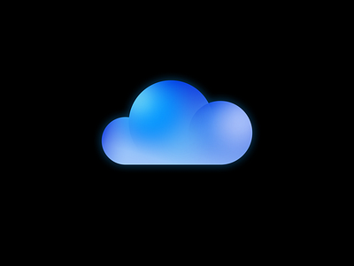 Cloud graphic design ui