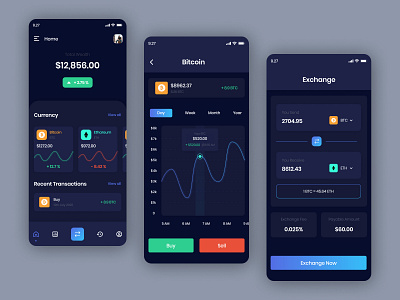 Cryptocurrency Exchange App