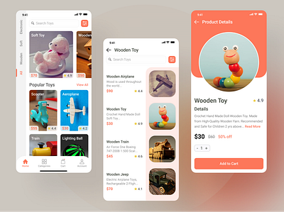Toy Store App app design ecommerce ecommerce app ecommerce business ecommerce shop mobile app development mobile application mobile application design online shop online store online store commerce toy app toy shop toy shop app toy store toy store app ui ux user experience