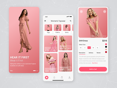 Womens Apparel Store App