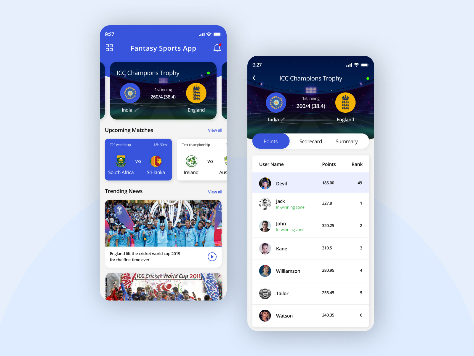 Fifa Women's World Cup Mobile App Concept by MQoS UI/UX for MultiQoS on  Dribbble