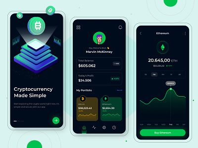CryptoCurrency Wallet Mobile App