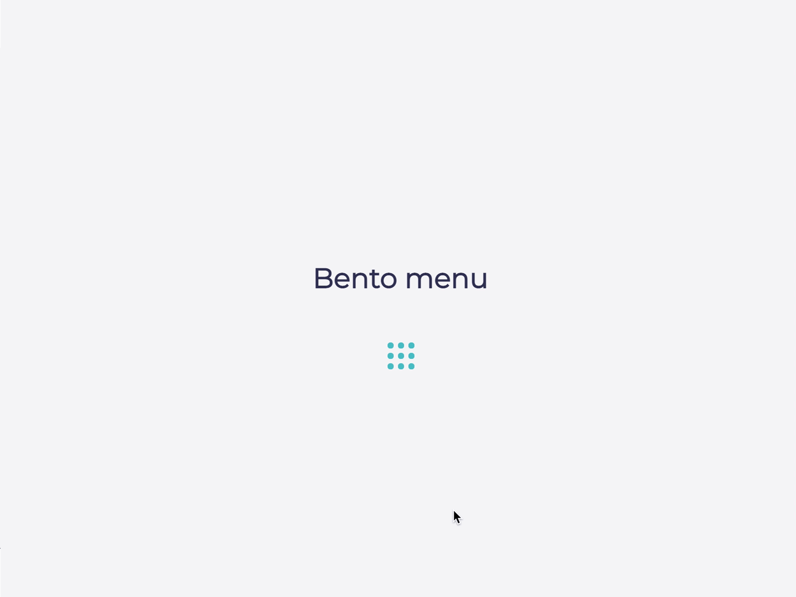 Bento menu animation animation bento menu burger menu css menu menu bar menu design