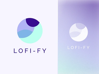 Lofi-fy - Music App app apple music brand branding frosted glass illustration logo minimal music music logo spotify