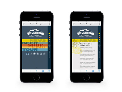 Frenchtown Brewing Website Design