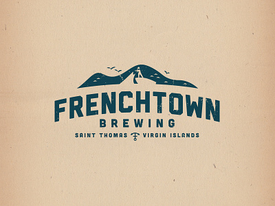 Frenchtown Brewing Logo brewery frenchtown island logo usvi virgin islands
