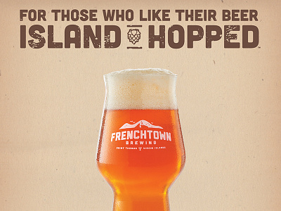 Frenchtown Brewing Ad Headline