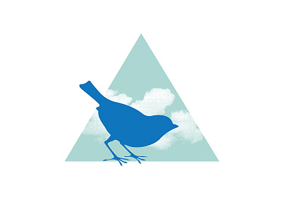 Bird Logo Concept bird cloud logo triangle