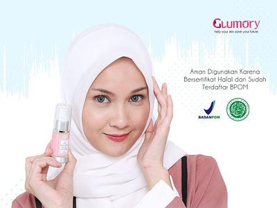 Glumory Brightening Advance Serum , 3x ekstra Mencerahkan Kulit