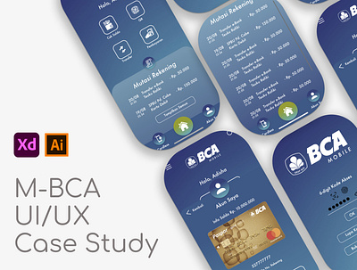 m-BCA Re-Design Case Study case study design ui ui design uiux ux