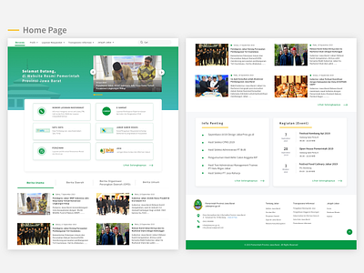 UI UX Design Competition - West Java Government Site