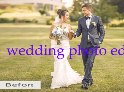 abobe photoshop photo  wedding retoucher before