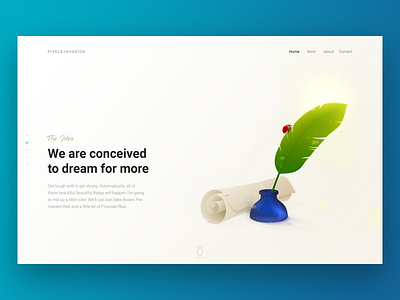 PixelsInvasion Landing Page