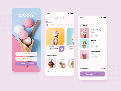 Ice cream app